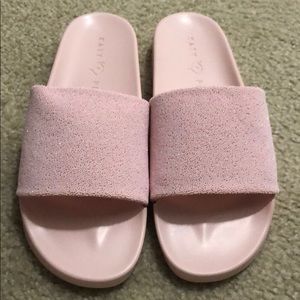 Katy Perry Pink Slides Brand New